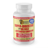Flacon Sunshine Naturals Super Digestive pour une utilisation quotidienne pratique.