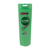 Sunsilk Co-Créations Strong et Long Biotine, bouteille 180 ml pour cheveux plus forts.
