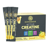Sunwarrior Créatine poudre micronisee limonade, mélange rapide avant le pré-entraînement.