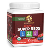 Sunwarrior Super Reds – poudre betterave: énergie naturelle pour la vitalité quotidienne.