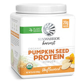 Sunwarrior Protéine de Graines de Citrouille – poudre pressée à froid, idéale pour smoothie protéiné