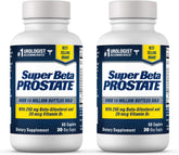 SUPER BETA PROSTATE, bouteille visible, utilisation simple pour nuits plus calmes.