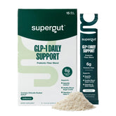 Supergut GLP1 Soutien Quotidien – sachet emballage, pratique pour routine quotidienne.