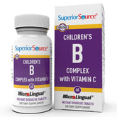 Superior Source Enfants B Complex Vitamine C – tablettes dissolution rapide pour l’immunité