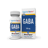 GABA Superior Source tablettes sublinguales dissolution rapide et pratique.