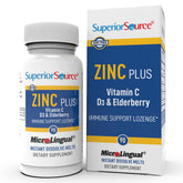 Superior Source Zinc Plus – tablettes dissolvant sous langue pour soutien immunitaire potentiel