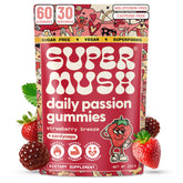 Gommes SuperMush libidio etherbes emballage, présentation pratique pour la routine quotidienne.