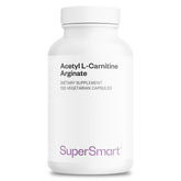 Supersmart Acétyl L-Carnitine Arginate – bouteille: soutien potentiel à la concentration.