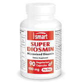Capsules Supersmart Diosmine 900 mg pour un soutien quotidien de la circulation.