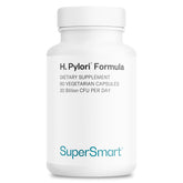 Bouteille Supersmart H-Pylori Formula pour l'équilibre intestinal potentiel.