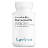 Supersmart LGG, bouteille de gélules, pratique pour un usage quotidien.