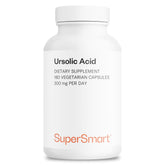 Supersmart Ursolic Acid – bouteille avec étiquette, soutien quotidien potentiel à la vitalité