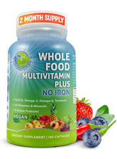 Supplements Studio – Multivitamine vegan quotidienne sans fer pour énergie naturelle.