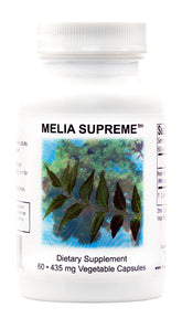 Supreme Nutrition Melia Supreme front label showing product clarity and purity