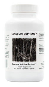 Supreme Nutrition Takesumi Supreme front packaging showing bottle and label clarity benefit