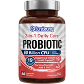 Surebounty Probiotics : bouteille symbolisant l'équilibre intestinal potentiel