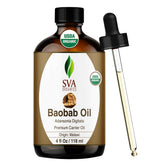 SVA Organics Baobab huile en flacon-gouttes pour peau hydratée
