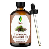 Huile essentielle de cèdre SVA Organics diffusée pour une ambiance boisée