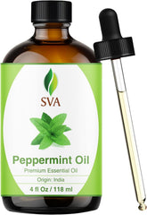 SVA ORGANICS huile essentielle menthe arvensis — bouteille pratique pour diffusion et aromathérapie apaisante.