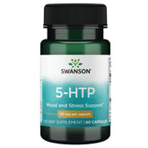 Swanson 5-HTP: capsules dans la bouteille, pratique pour le quotidien.