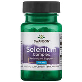Swanson Albion Selenium 200 mcg, bouteille: soutien potentiel à la thyroïde et au système immunitaire.