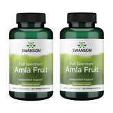 Swanson Amla Fruit: flacon de gélules faciles à avaler pour soutenir l énergie.