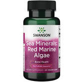 Swanson Aquamin minéraux marins algue rouge en capsules, soutien minéral quotidien.