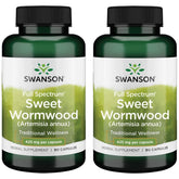 Swanson Armoise Douce bouteille - soutien digestif potentiel.