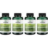 Swanson Ashwagandha poudre dans la bouteille, soutien potentiel au stress.