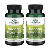 Swanson Bacognize: bouteille de 90 gélules de Bacopa pour concentration potentielle.