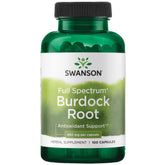 Swanson Bardane: bouteille de gélules pour soutien potentiel à l'énergie et au bien-être