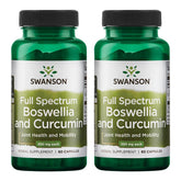 Swanson Boswellia Curcumin: capsules réunies pour une mobilité potentielle.