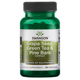 Swanson bouteille capsules 60 – soutien antioxydant quotidien et pratique.