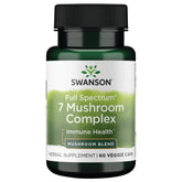Swanson Complexe 7 Champignons – bouteille pratique pour le quotidien.