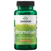 Swanson bromélaïne capsules végétales: soutien digestif et confort articulaire.