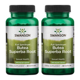 Swanson Butea Superba, racine spectre complet en pack 60 capsules, soutien potentiel à l’intimité.