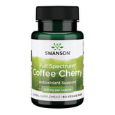 Swanson Café Cerise Complet – bouteille de gélules végétales riches en antioxydants.