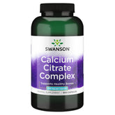Swanson Calcium Citrate Complex: bouteille de capsules prête pour soutenir les os au quotidien