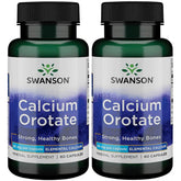 Swanson Calcium Orotate 85 mg, flacon – soutien minéral quotidien et prise pratique.