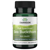 Swanson argousier capsules 400 mg en emballage pratique, pour votre routine bien-être et beauté