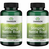 Swanson capsules d'ortie racine, 500 mg, soutien quotidien potentiel.