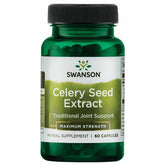 Swanson Celery Seed Extract bouteille-pour: soutien potentiel du confort quotidien.