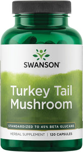 Swanson Tramète versicolore – bouteille du supplément naturel pour le soutien immunitaire potentiel