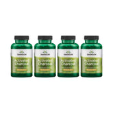 Swanson Charbon Actif – capsules: soutien digestif potentiel après repas.