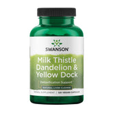 Swanson chardon-marie en bouteille, capsules faciles à prendre au quotidien.