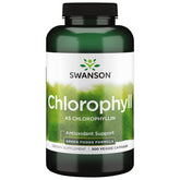 Swanson chlorophylle végétale — bouteille prête pour une routine bien-être.
