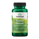 Swanson Colon Helper bouteille etiquette, soutien digestif naturel et pratique au quotidien.
