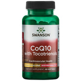 Swanson CoQ10: bouteille de gélules, soutien potentiel des fonctions cardiovasculaires