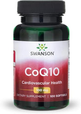 Swanson CoQ10 – capsules molles en bouteille, soutien énergétique potentiel