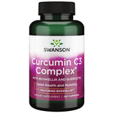 Swanson Curcumin C3 Complex, bouteille de gélules pour le soutien des articulations et de la mobilité